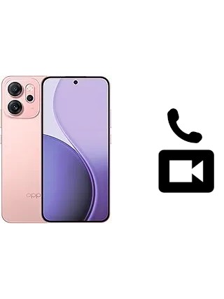Hacer videollamadas con un Oppo Reno14 F