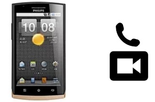 Hacer videollamadas con un Philips W920