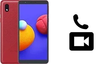 Hacer videollamadas con un Samsung Galaxy A01 Core