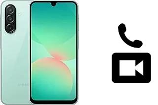 Hacer videollamadas con un Samsung Galaxy A26