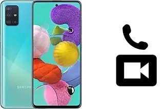 Hacer videollamadas con un Samsung Galaxy A51