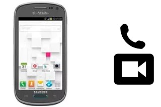 Hacer videollamadas con un Samsung Galaxy Exhibit T599
