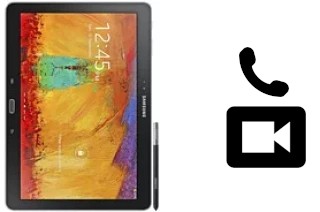 Hacer videollamadas con un Samsung Galaxy Note 10.1 (2014 Edition)