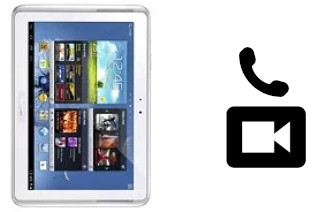 Hacer videollamadas con un Samsung Galaxy Note 10.1 N8010