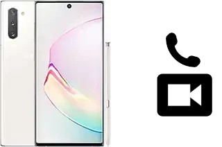 Hacer videollamadas con un Samsung Galaxy Note10
