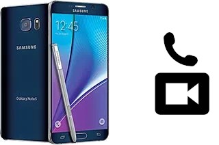 Hacer videollamadas con un Samsung Galaxy Note5 Duos
