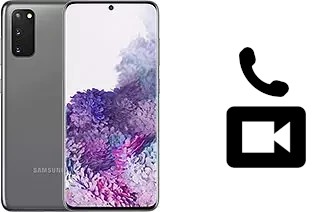 Hacer videollamadas con un Samsung Galaxy S20 5G