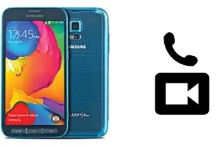 Hacer videollamadas con un Samsung Galaxy S5 Sport