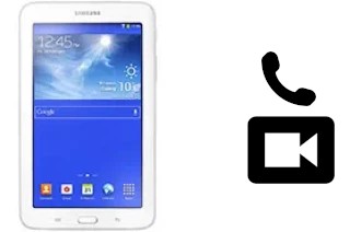 Hacer videollamadas con un Samsung Galaxy Tab 3 Lite 7.0 VE