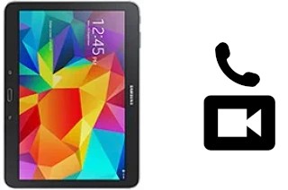 Hacer videollamadas con un Samsung Galaxy Tab 4 10.1