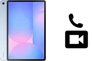 Hacer videollamadas con un Samsung Galaxy Tab S10 FE+