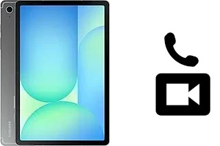 Hacer videollamadas con un Samsung Galaxy Tab S10 FE
