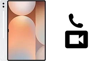 Hacer videollamadas con un Samsung Galaxy Tab S10 Ultra