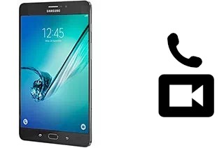 Hacer videollamadas con un Samsung Galaxy Tab S2 8.0 Wi-Fi SM-T713