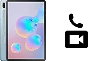 Hacer videollamadas con un Samsung Galaxy Tab S6