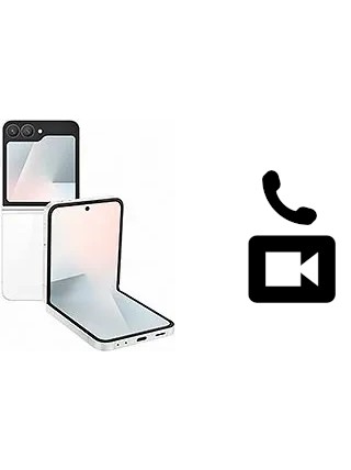 Hacer videollamadas con un Samsung Galaxy Z Flip7 FE