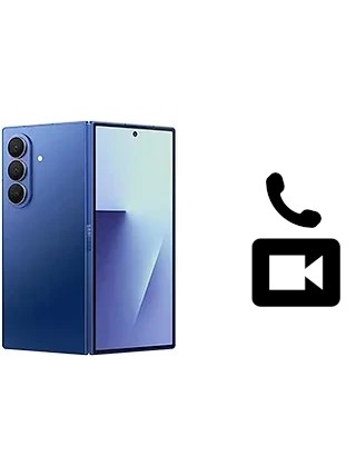 Hacer videollamadas con un Samsung Galaxy Z Fold7