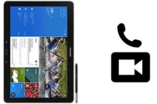 Hacer videollamadas con un Samsung Galaxy Note Pro 12.2