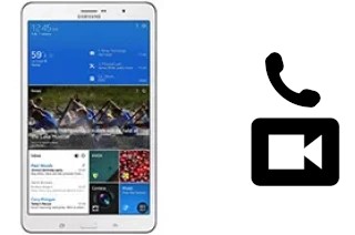 Hacer videollamadas con un Samsung Galaxy Tab Pro 8.4