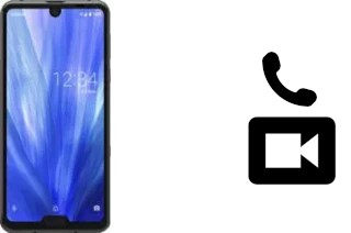 Hacer videollamadas con un Sharp Aquos R3