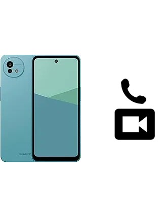 Hacer videollamadas con un Sharp Aquos wish5
