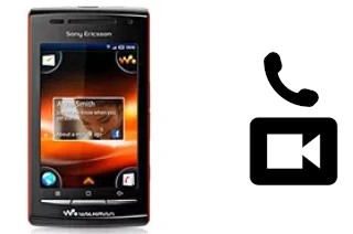 Hacer videollamadas con un Sony Ericsson W8