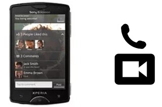 Hacer videollamadas con un Sony Ericsson Xperia mini