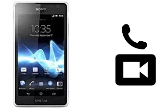 Hacer videollamadas con un Sony Xperia GX SO-04D