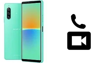 Hacer videollamadas con un Sony Xperia 10 IV