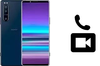 Hacer videollamadas con un Sony Xperia 5 Plus