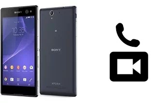 Hacer videollamadas con un Sony Xperia C3 Dual