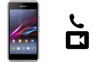 Hacer videollamadas con un Sony Xperia E1 dual
