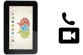 Hacer videollamadas con un Spice Mi-725 Stellar Slatepad