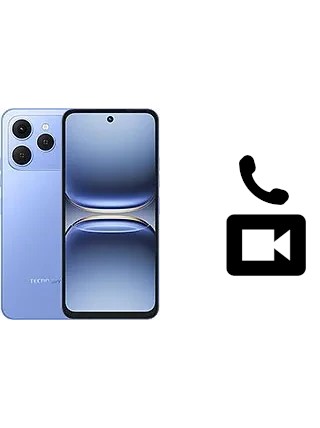 Hacer videollamadas con un Tecno Spark 40