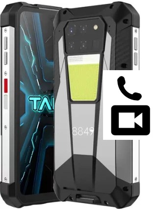 Hacer videollamadas con un Unihertz 8849 Tank 3