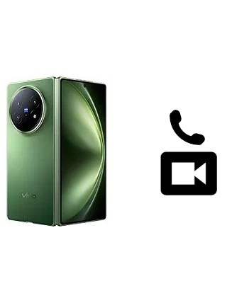 Hacer videollamadas con un vivo X Fold5