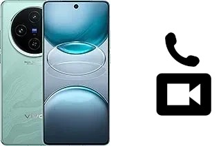 Hacer videollamadas con un vivo X100s