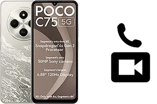 Hacer videollamadas con un Xiaomi Poco C75 5G