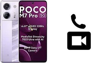 Hacer videollamadas con un Xiaomi Poco M7 pro 5G