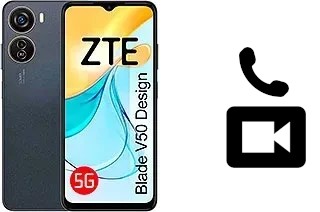 Hacer videollamadas con un ZTE Blade V50 Design