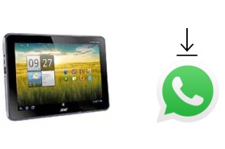 Cómo instalar WhatsApp en un Acer Iconia Tab A701