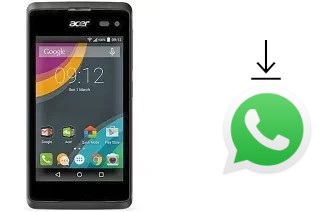 Cómo instalar WhatsApp en un Acer Liquid Z220