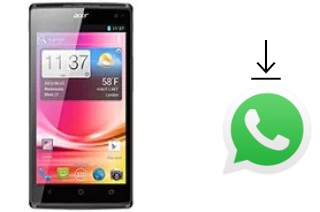 Cómo instalar WhatsApp en un Acer Liquid Z500