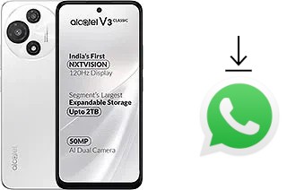 Cómo instalar WhatsApp en un alcatel V3 Classic