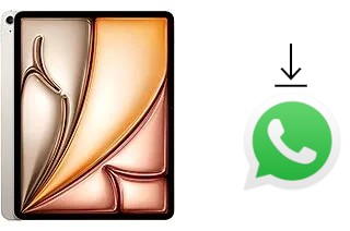 Cómo instalar WhatsApp en un Apple iPad Air 13 (2025)
