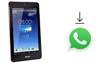 Cómo instalar WhatsApp en un Asus Memo Pad HD7 8 GB
