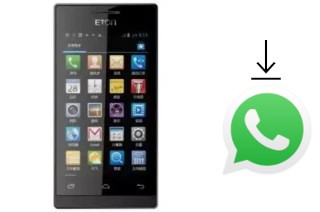 Cómo instalar WhatsApp en un Eton T850
