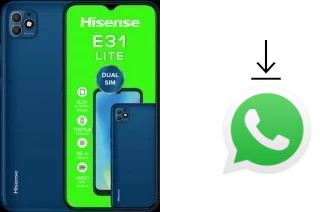 Cómo instalar WhatsApp en un HiSense E31 LITE