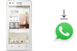 Cómo instalar WhatsApp en un Huawei Ascend G6