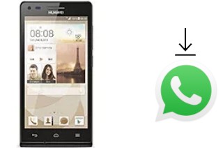 Cómo instalar WhatsApp en un Huawei Ascend P7 mini
